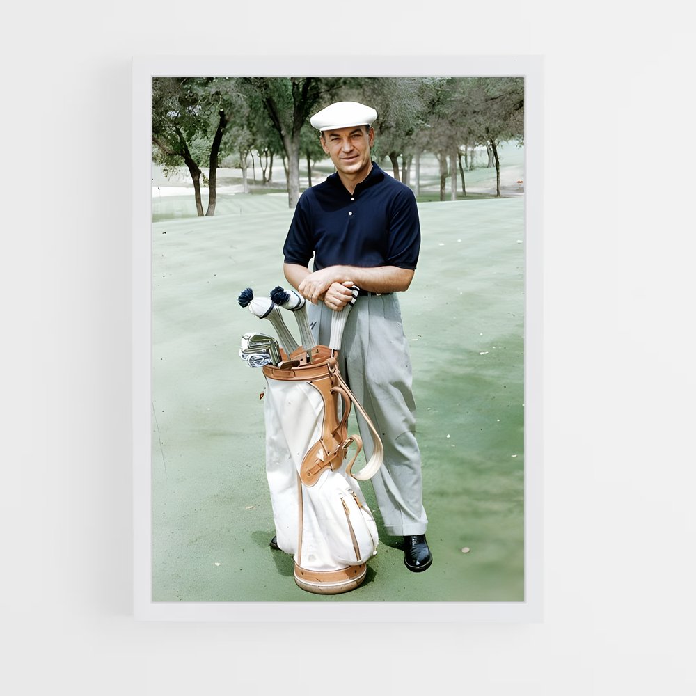 Poster Le Golfeur Élegant (vue 3)